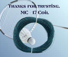MC-17 Coil Badminton String 100Mtr
