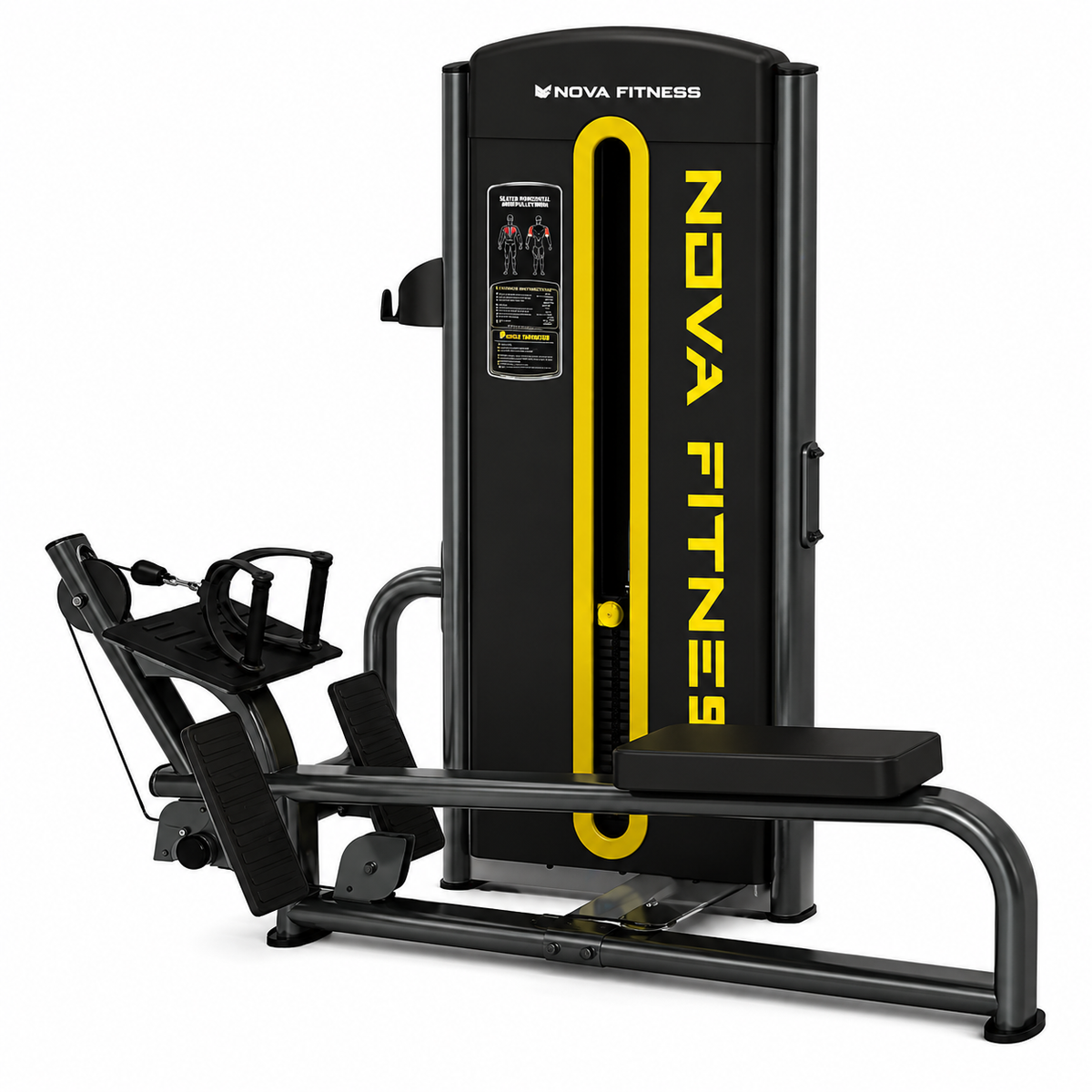 NOVAFIT PM -012A  SEATED HORIZONTAL PULLEY