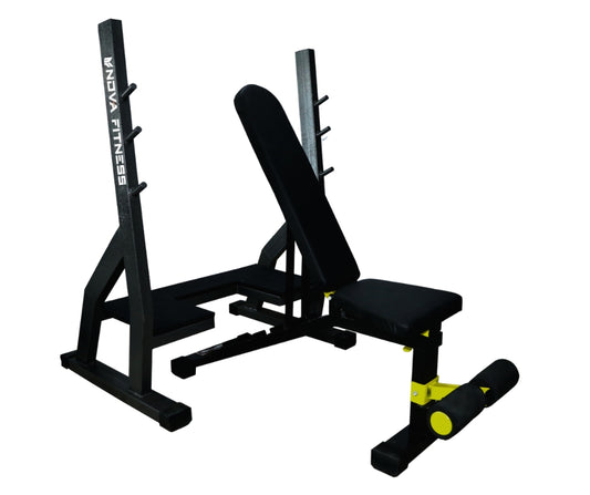 Mi Nk- 6s Olympic Adjustable Bench with Stand Combo