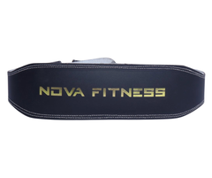 Novafit Leather Gym Belt Gold NF-I-956